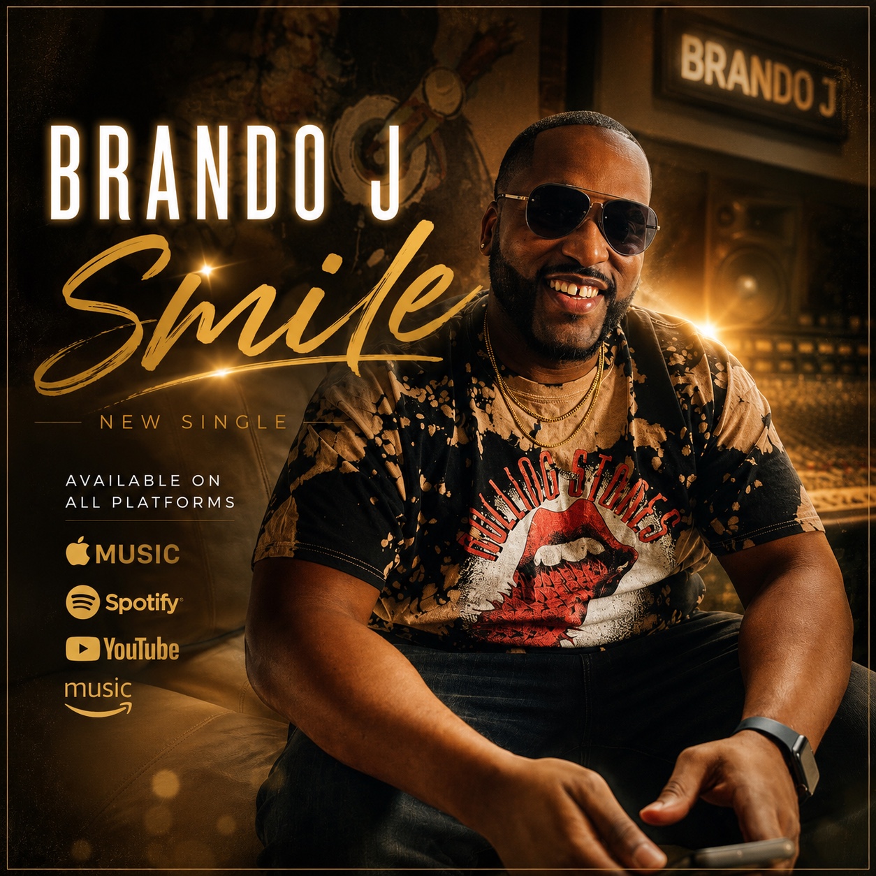 Brando J Smile single cover